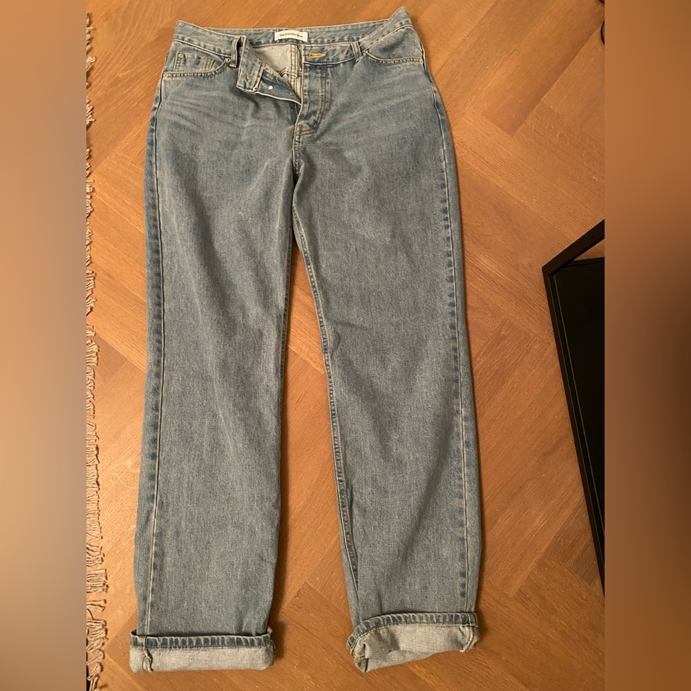 The Frankie Shop Medium Wide Leg Jeans